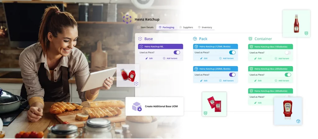 Master Item List - restaurant inventory management software