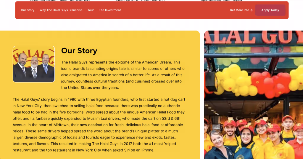 Restaurant Franchise Business Supy the halal guys