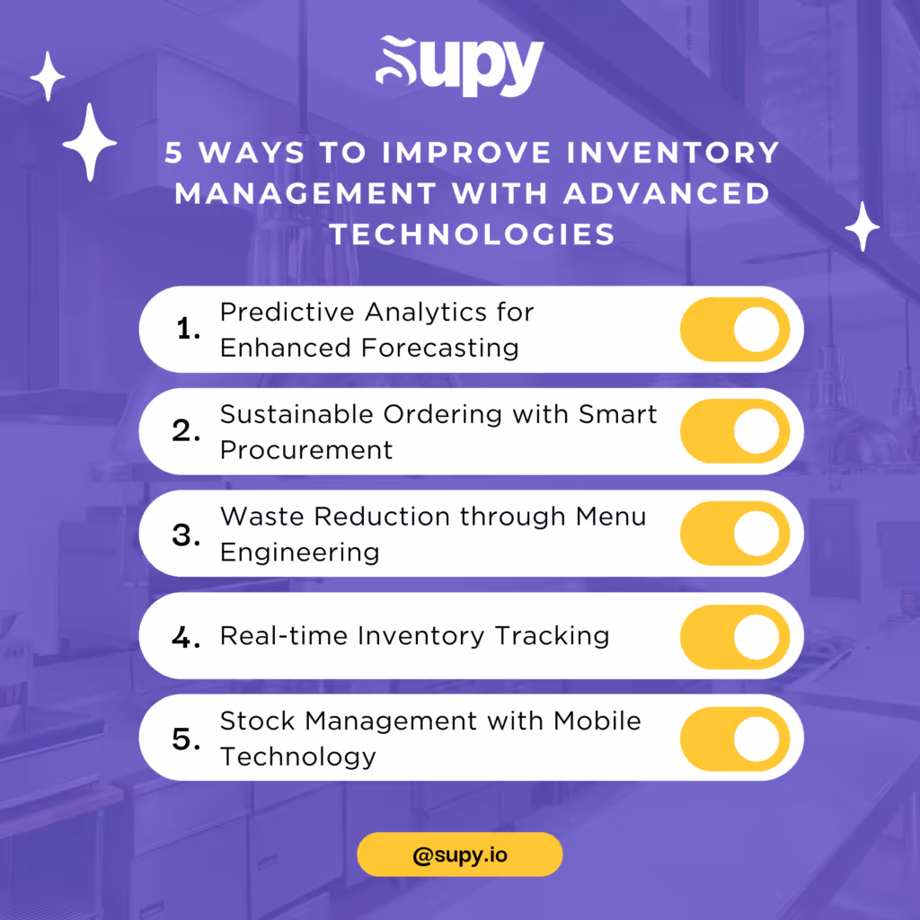 5 Ways to Improve Inventory Management with Advanced Technologies