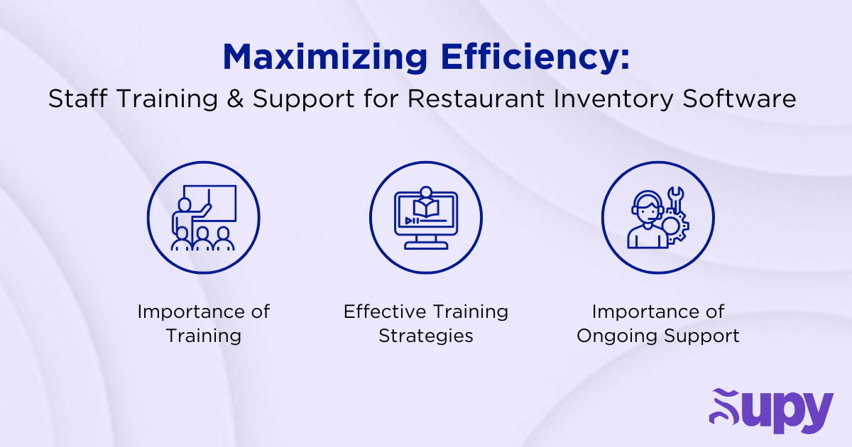 Maximizing Efficiency: Staff Training & Support for Restaurant Inventory Software