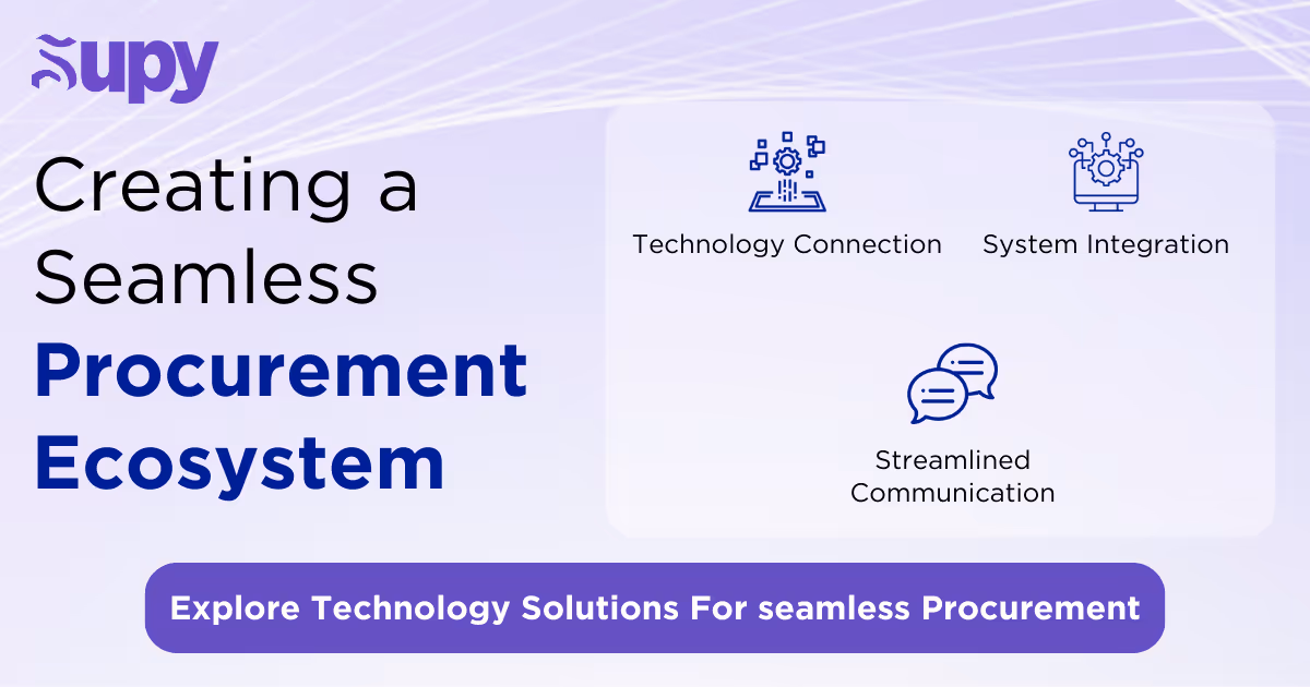 Creating a Seamless Procurement Ecosystem