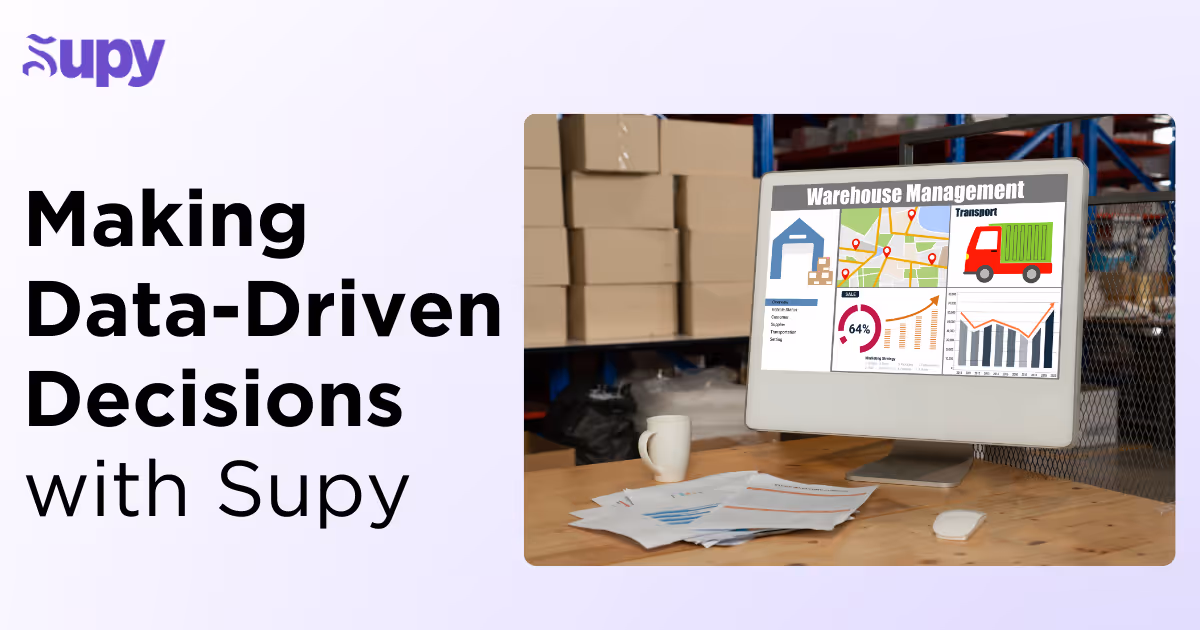 Making Data-Driven Decisions with Supy