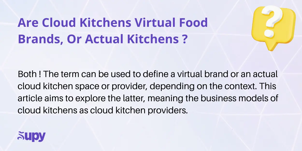 The 5 Cloud Kitchen Business Models - & Which One To Choose
