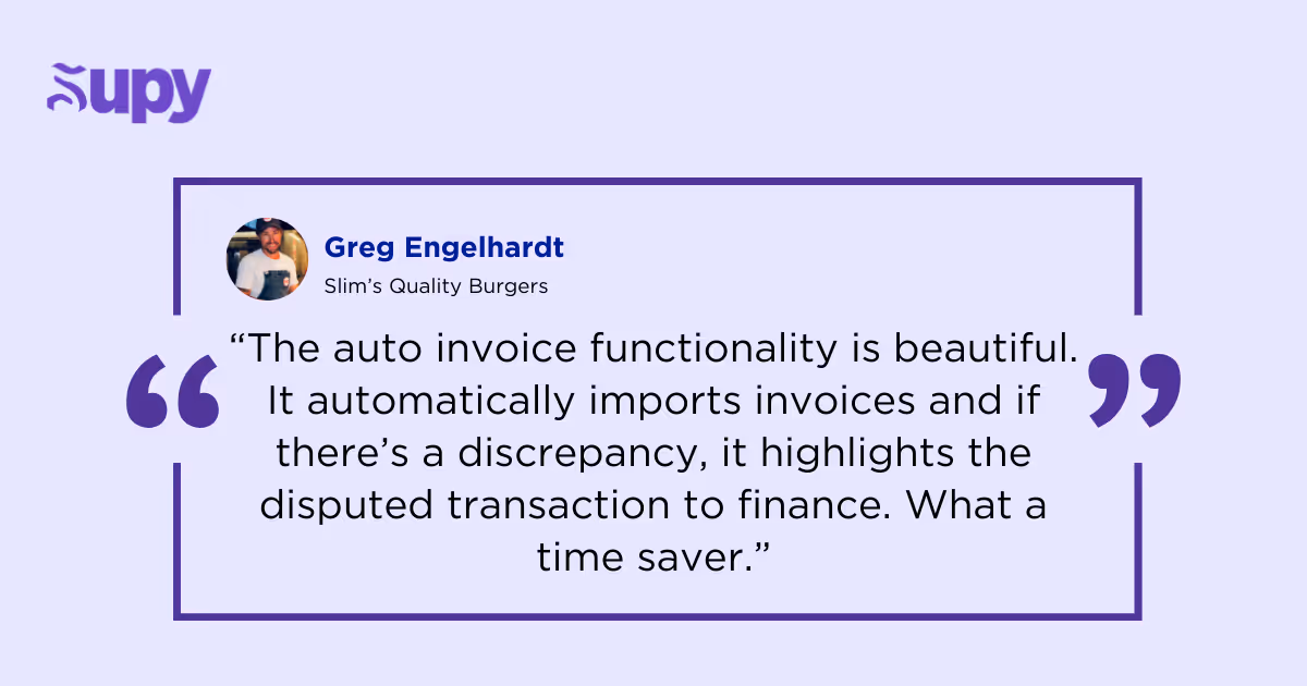 Centralized Supplier Management