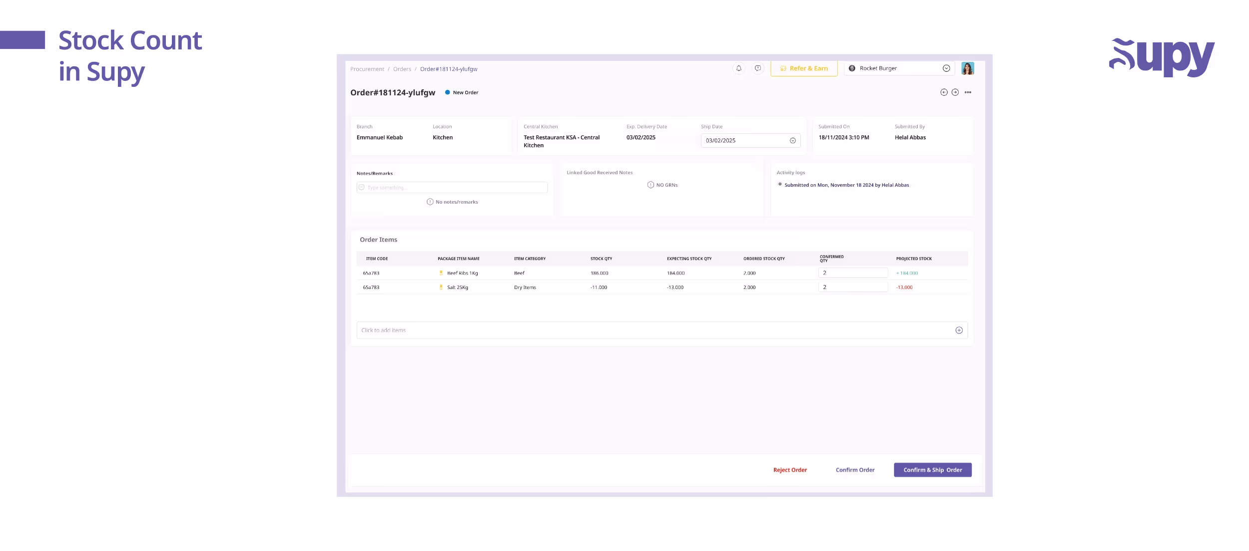 Smarter Counts with Stock Count Templates