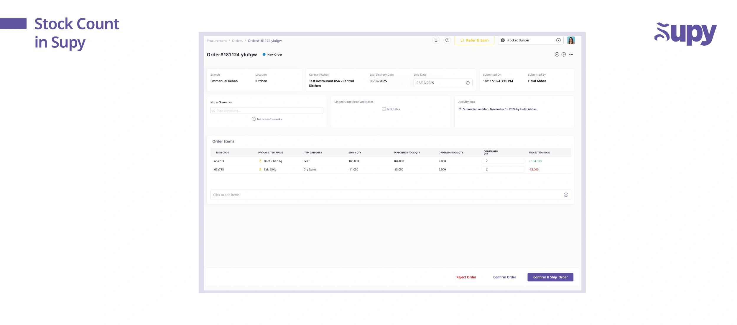 Smarter Counts with Stock Count Templates