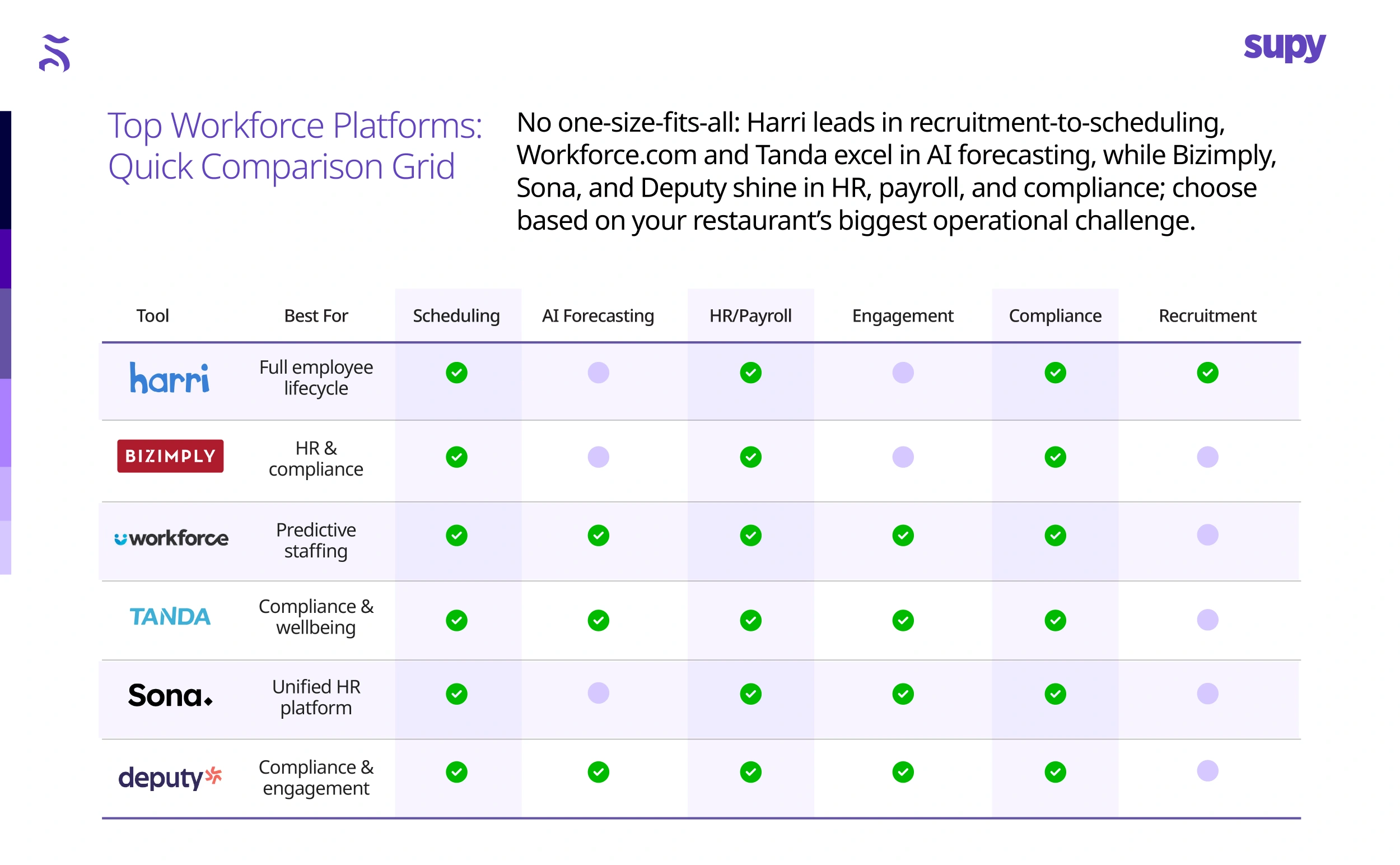 Comparative Insights & Recommendations