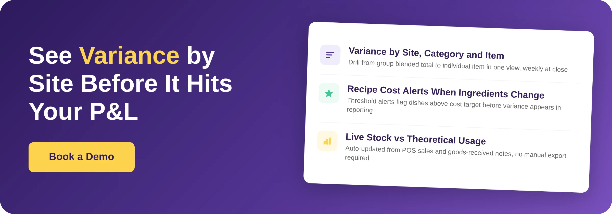 Book a demo with Supy
