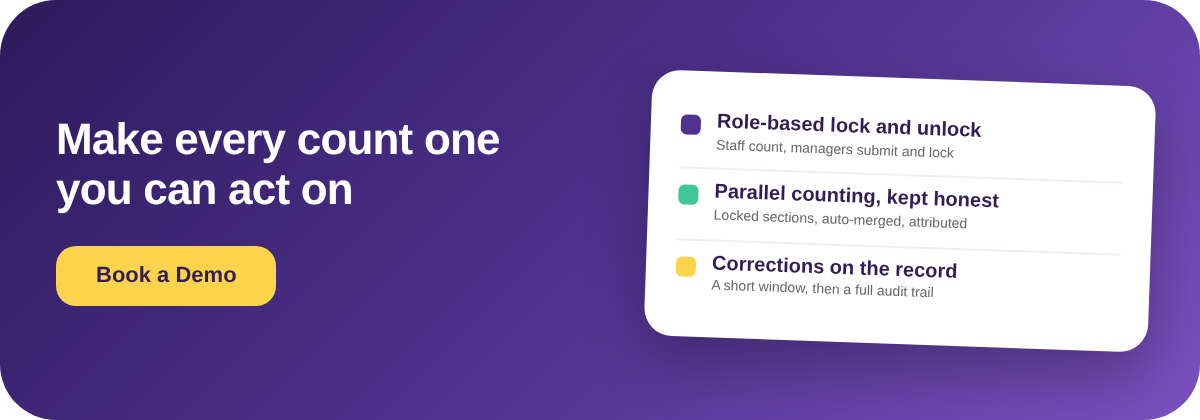 Book a Demo with Supy for stock count controls across multi-site restaurants