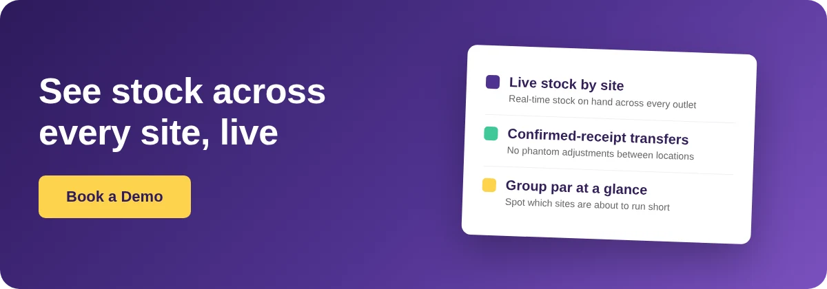 Book a Demo with Supy for cross-site restaurant inventory visibility