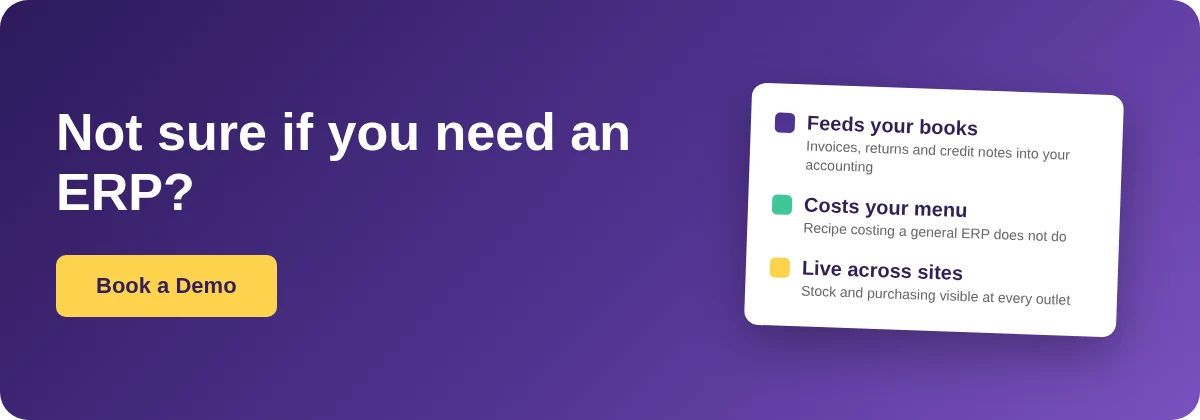 Book a Demo with Supy - restaurant inventory and cost control