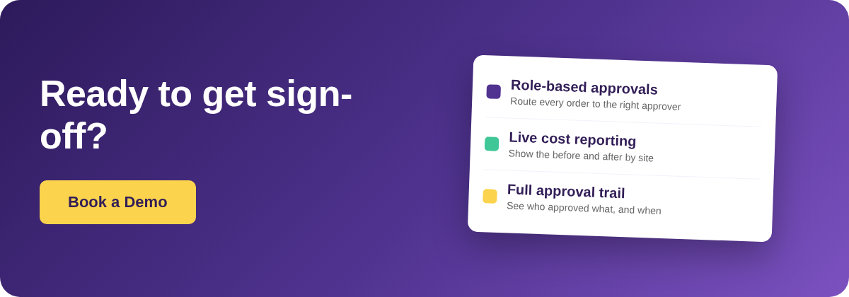 Book a Demo with Supy - Restaurant Management Software approvals, reporting and audit trail