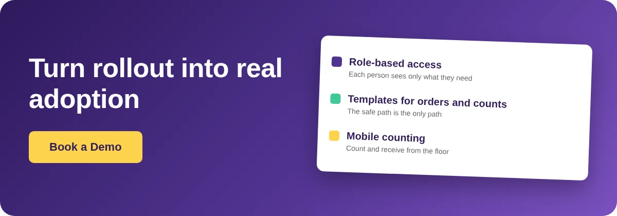 Book a Demo with Supy - staff training and adoption for restaurant inventory software