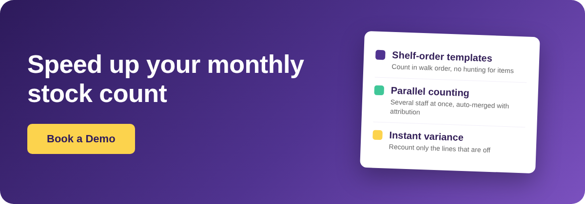Book a Demo with Supy - speeding up restaurant stock counts