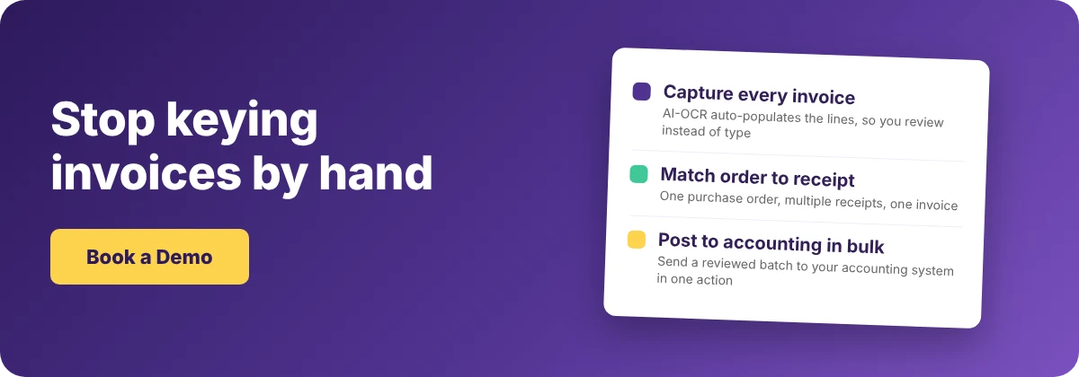 Book a Demo with Supy - stop keying invoices by hand