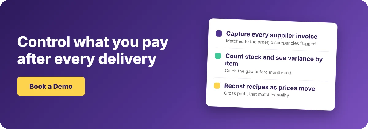 Book a Demo with Supy - restaurant back office software
