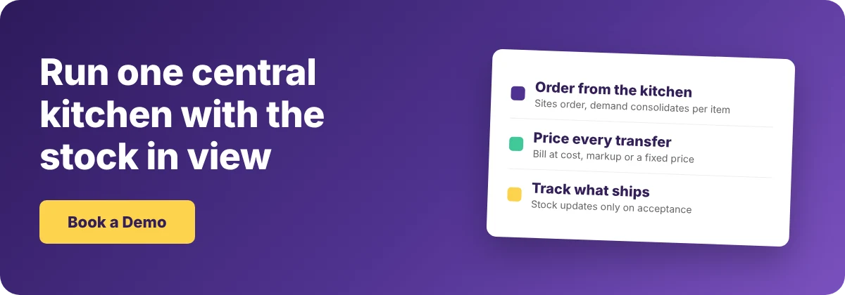 Book a Demo with Supy - commissary model