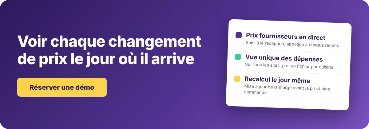 Réserver une démo avec Supy - logiciel d’approvisionnement pour la restauration