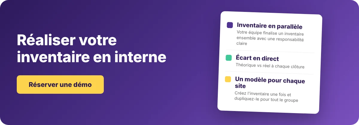 Réservez une démo avec Supy - transférez vos inventaires restaurant en interne
