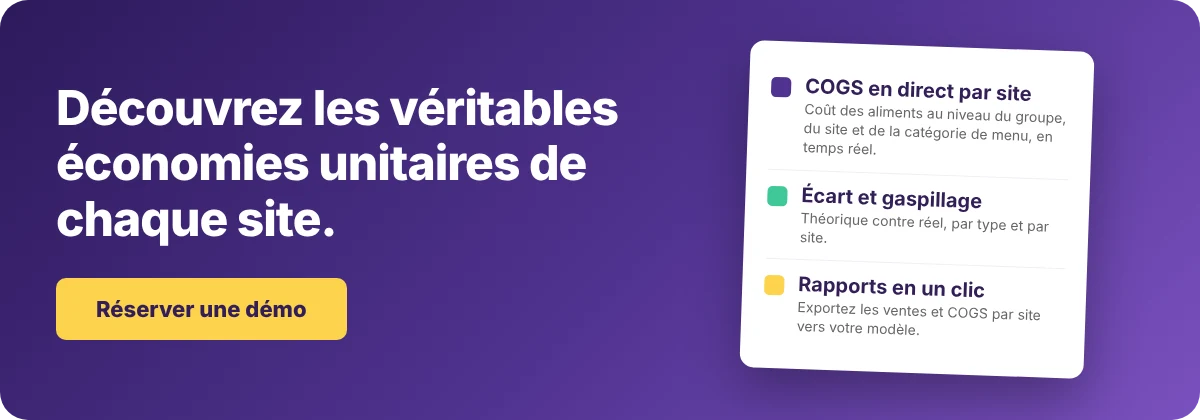 Réservez une démo avec Supy – découvrez la vraie rentabilité unitaire de chaque site