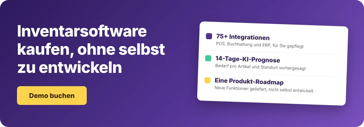 Demo buchen mit Supy – Build vs Buy Restaurantsoftware Warenwirtschaft