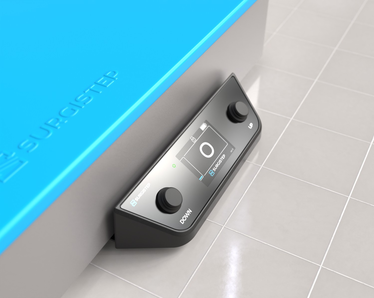 Foot actuated controls for medical devices