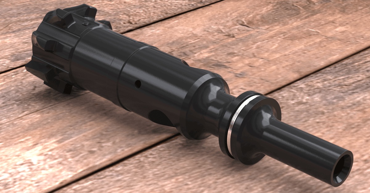 Precision-machined industrial component rendered in detail, highlighting its engineered design, durability, and performance-focused construction.