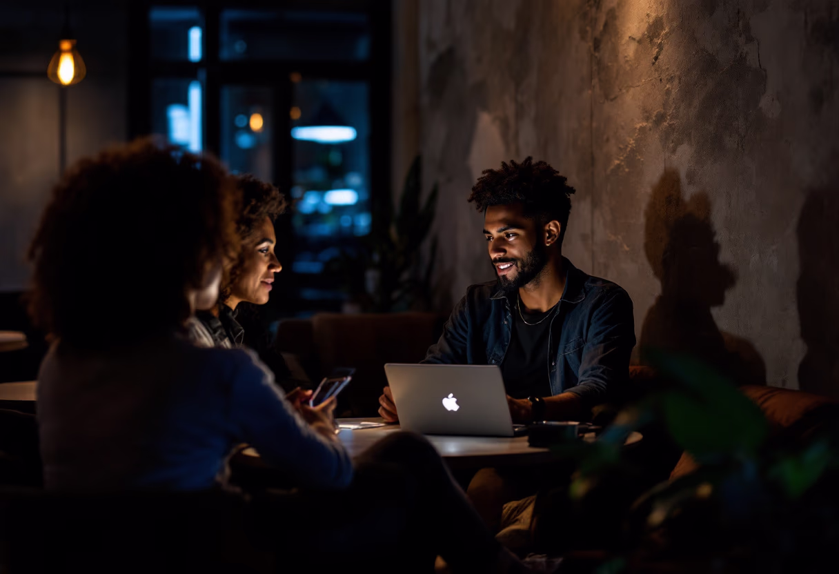 image of networking event (for a hr tech)