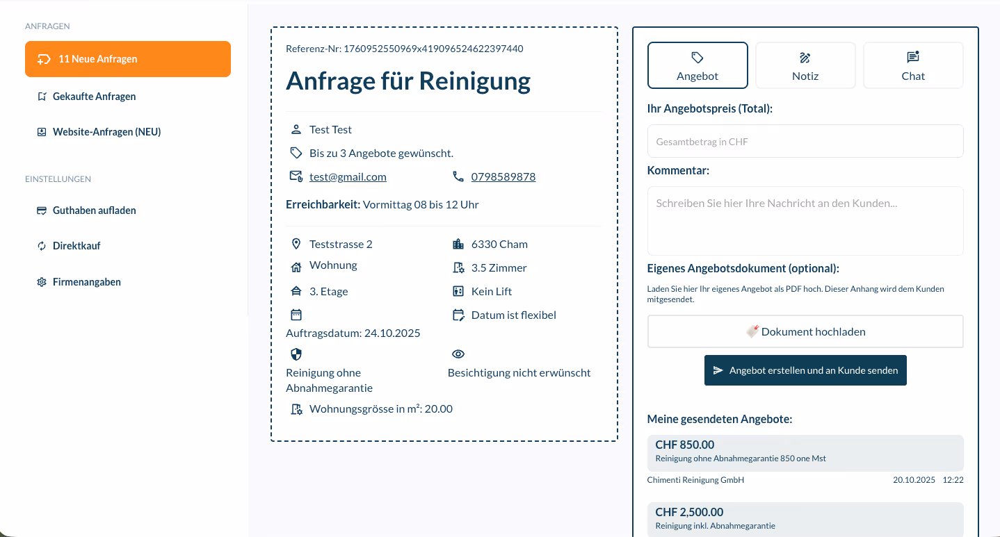 Das "Alles-in-einem" Website-System für Dienstleister