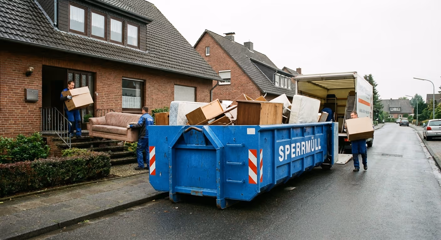 Entsorgung beim Umzug: 5 günstige Lösungen im Vergleich