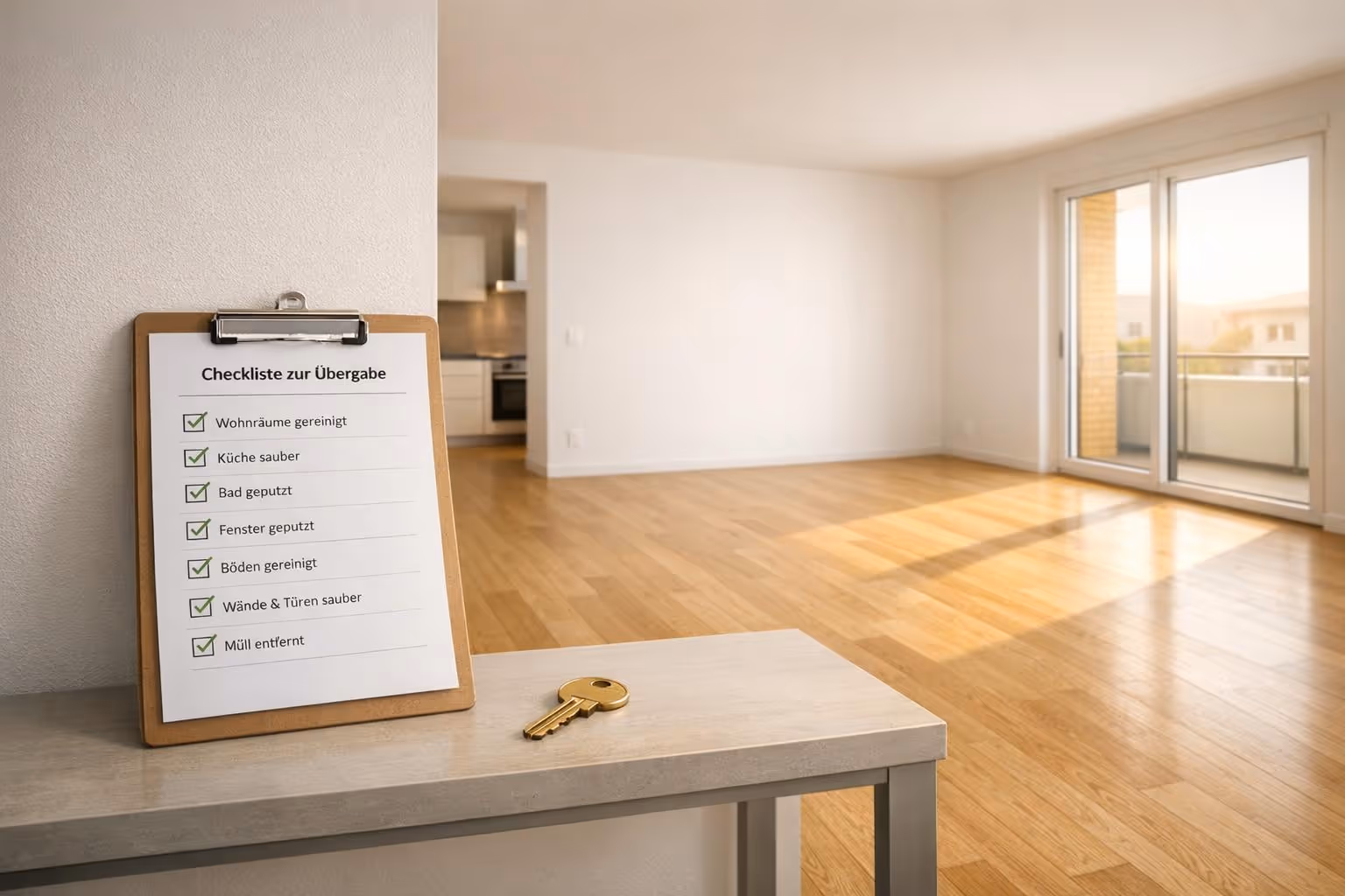 Endreinigung bei Auszug: Checkliste für die Übergabe