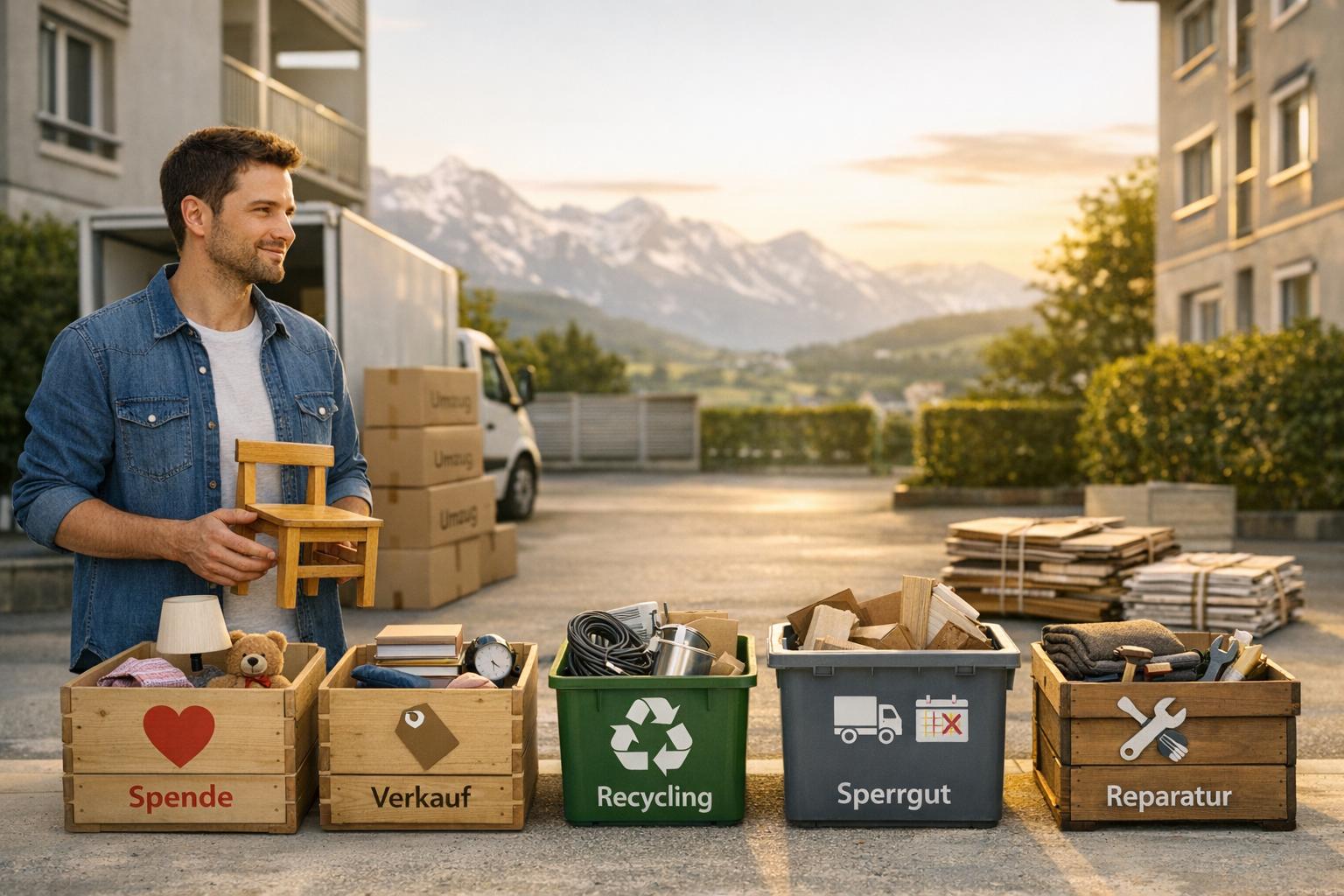 Entsorgung beim Umzug: 5 günstige Lösungen im Vergleich