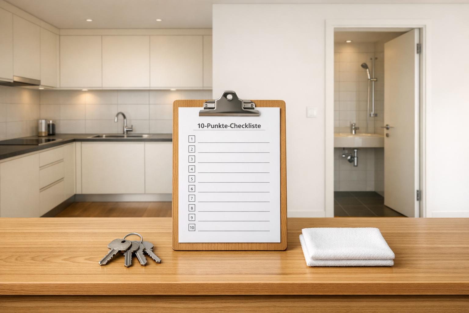 10 Punkte für eine erfolgreiche Endreinigungsabnahme