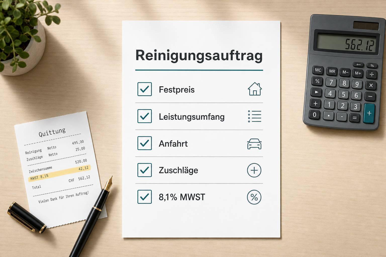 So vermeiden Sie Zusatzkosten bei Reinigungsdiensten
