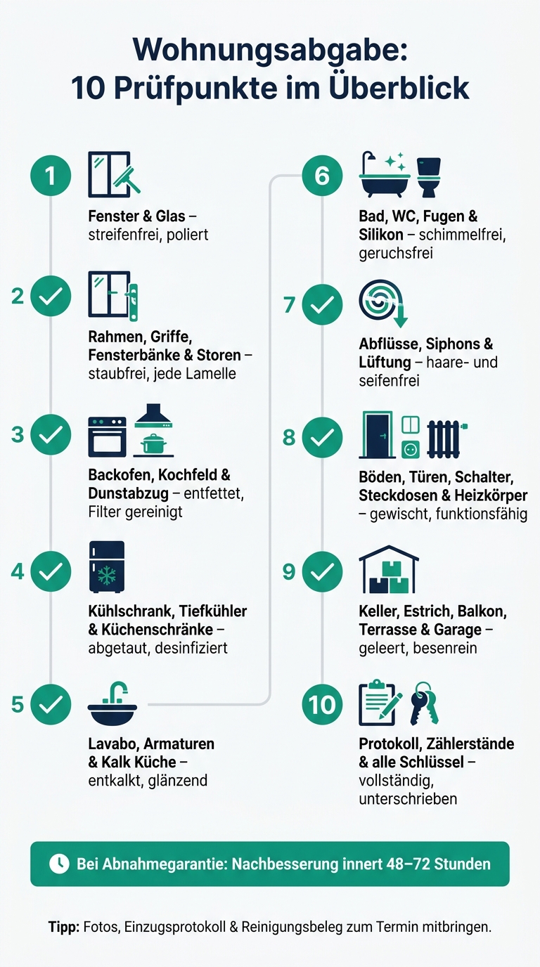 Wohnungsabgabe: 10 Prüfpunkte im Überblick