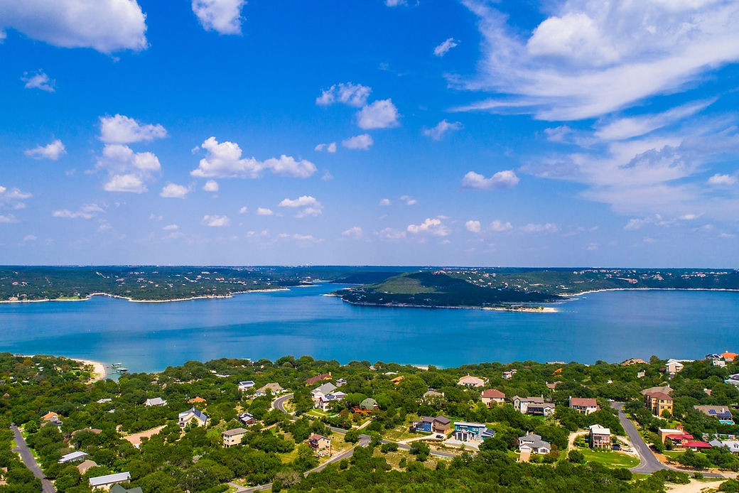 Lake Travis in Austin Texas