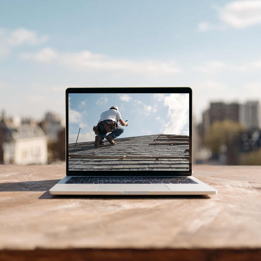 image of inspected roof structure