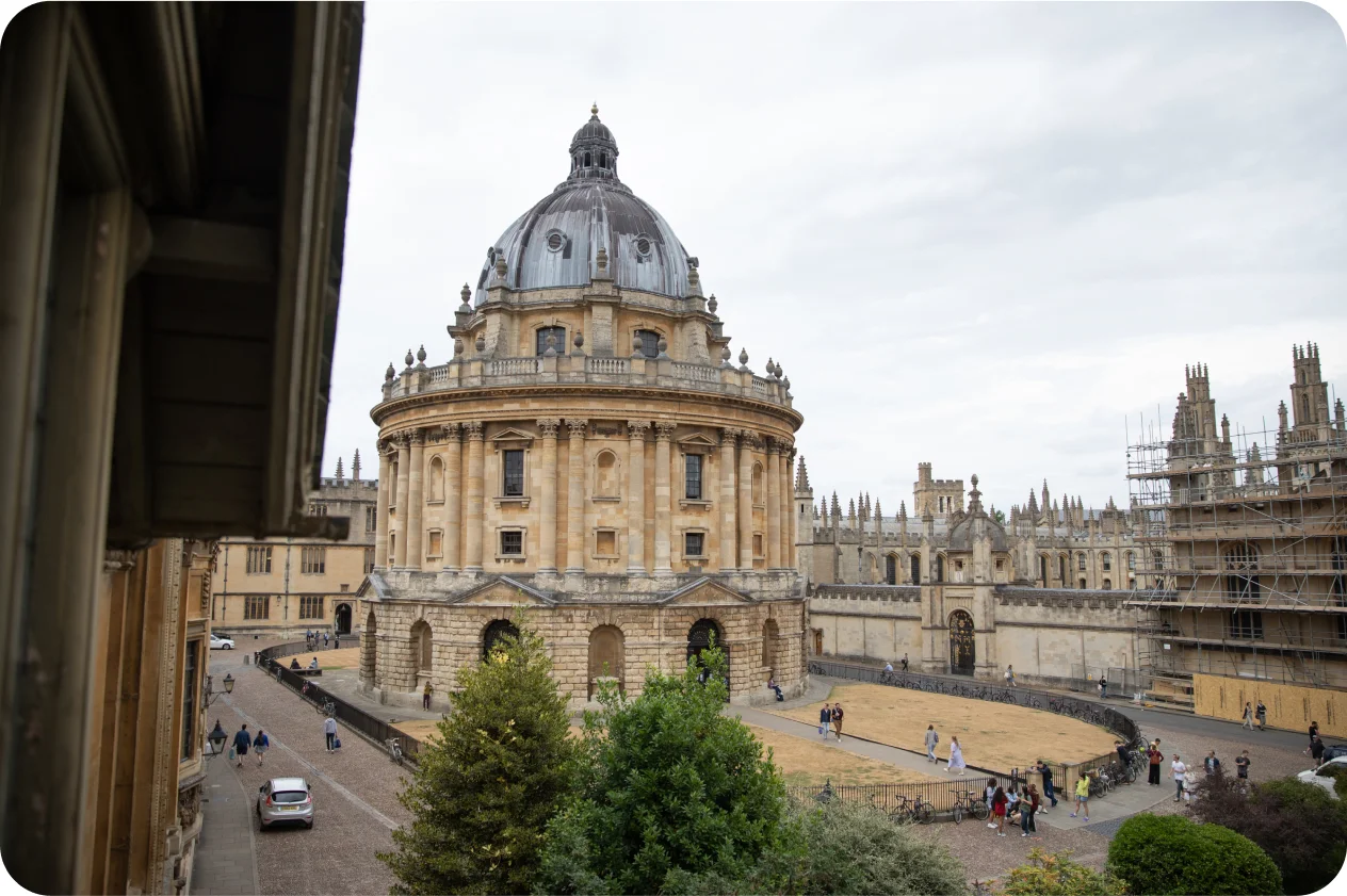 What are you most looking forward to at Oxford University?