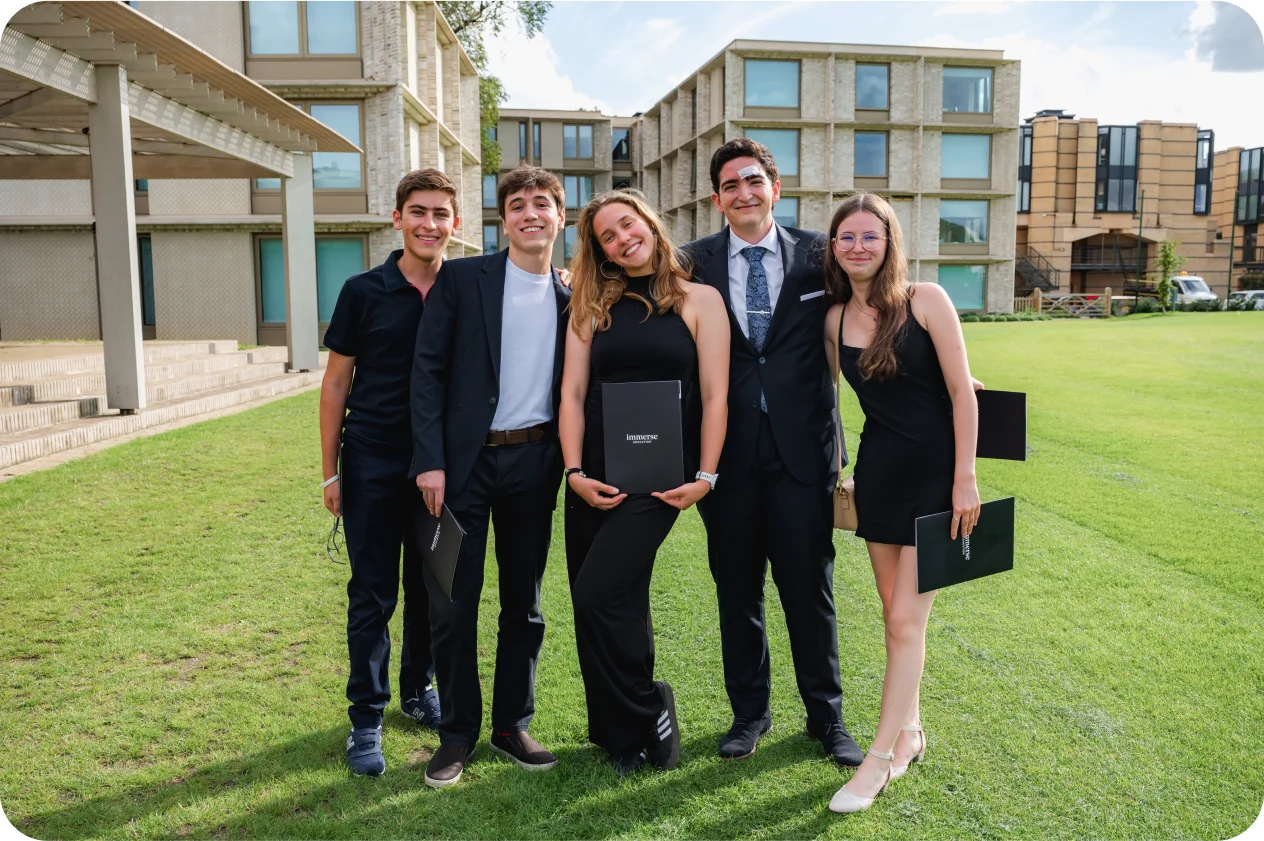 How did the Immerse programme help you with your university application?