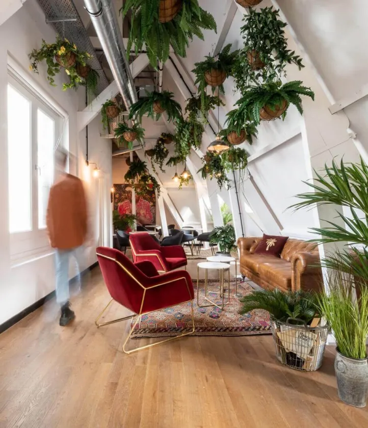 Cosy inside of our Amsterdam office