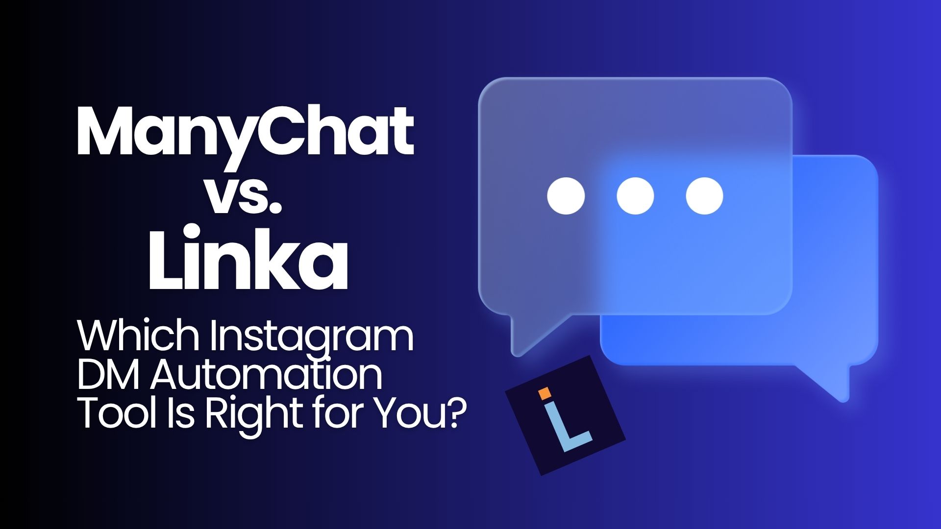Compare ManyChat vs Linka to see which Instagram DM automation tool fits your business, from simple keyword flows to AI agents that turn DMs into qualified leads.