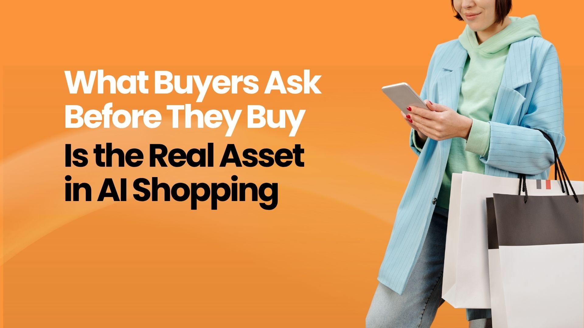 AI shopping journeys run 60% longer with far more steps. The questions asked along the way are the one asset click-based infrastructure cannot ever capture.