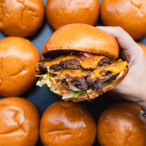 BURGER D'UN RESTAURANT VIRTUEL