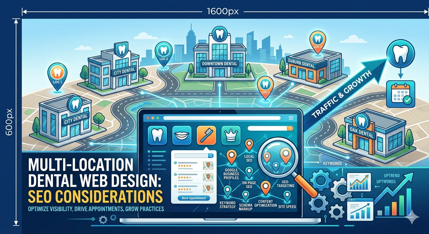Multi-Location Dental Web Design: SEO Considerations