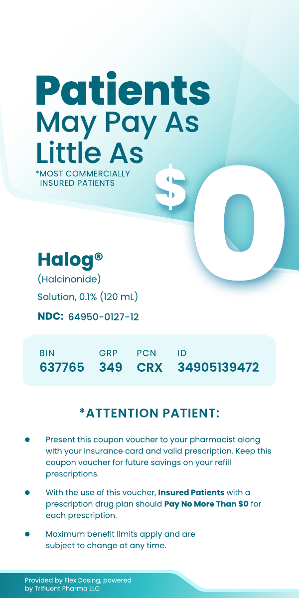Halog® Topical Solution (Halcinonide) 0.1%