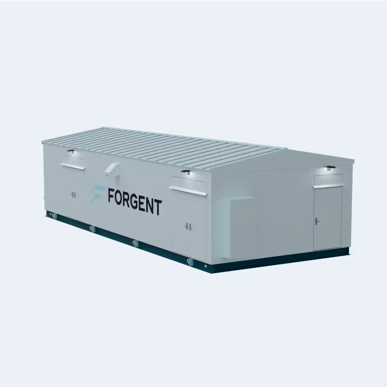 A white box with the word Forgeent on it.
