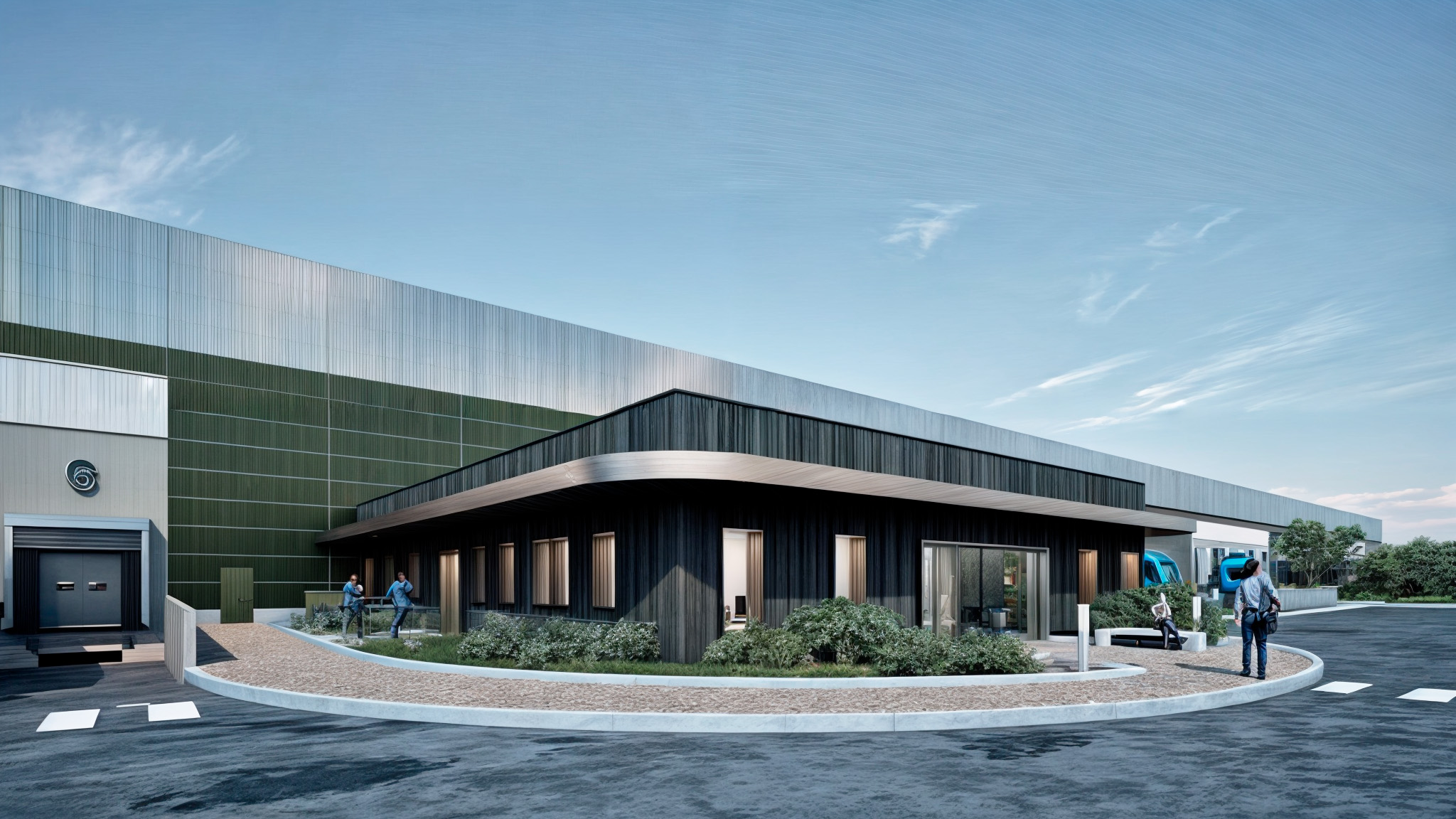 Bâtiment d'Activité de Logistique à La Marne