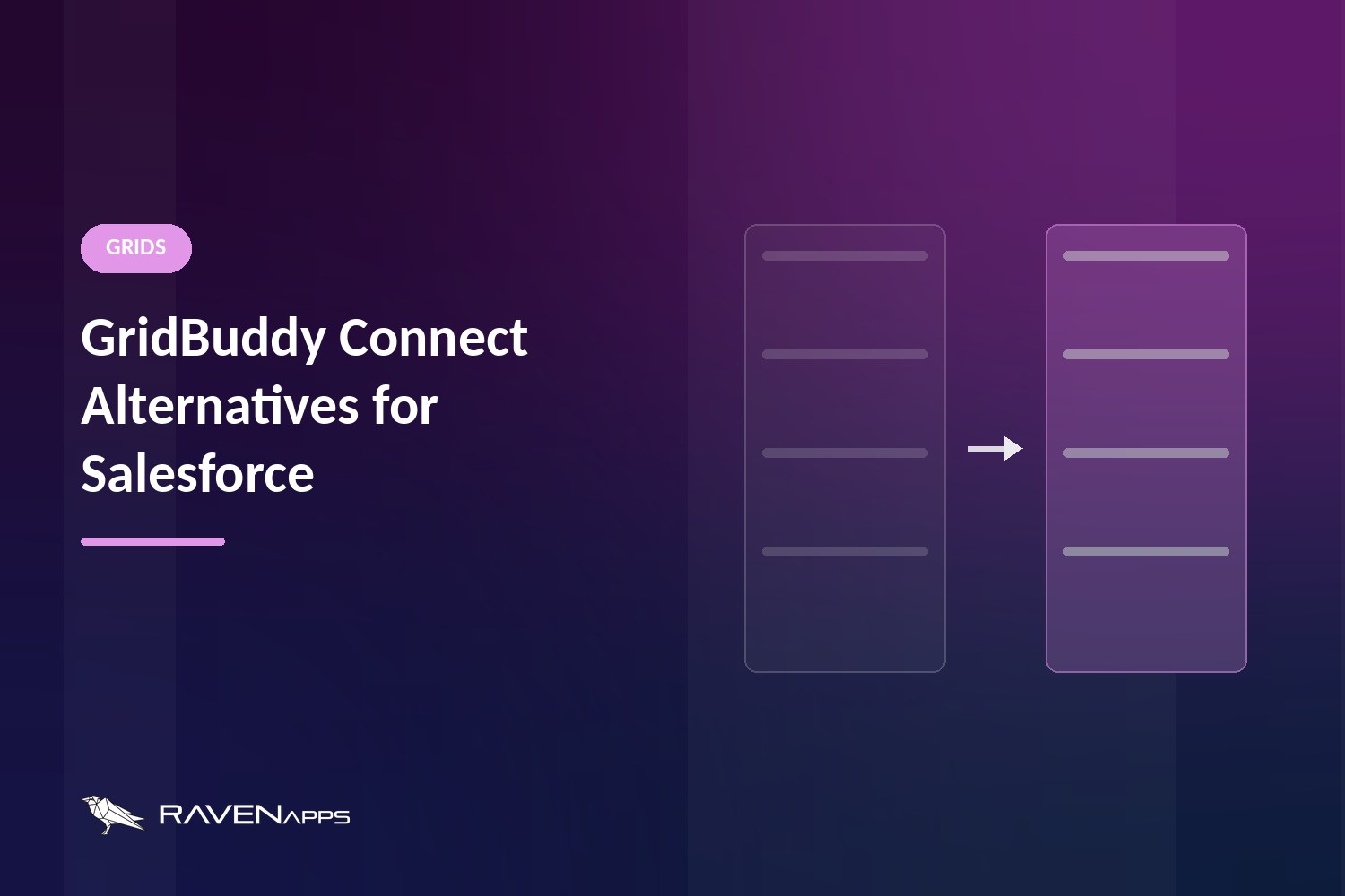 GridBuddy Connect alternatives for Salesforce, by RavenApps