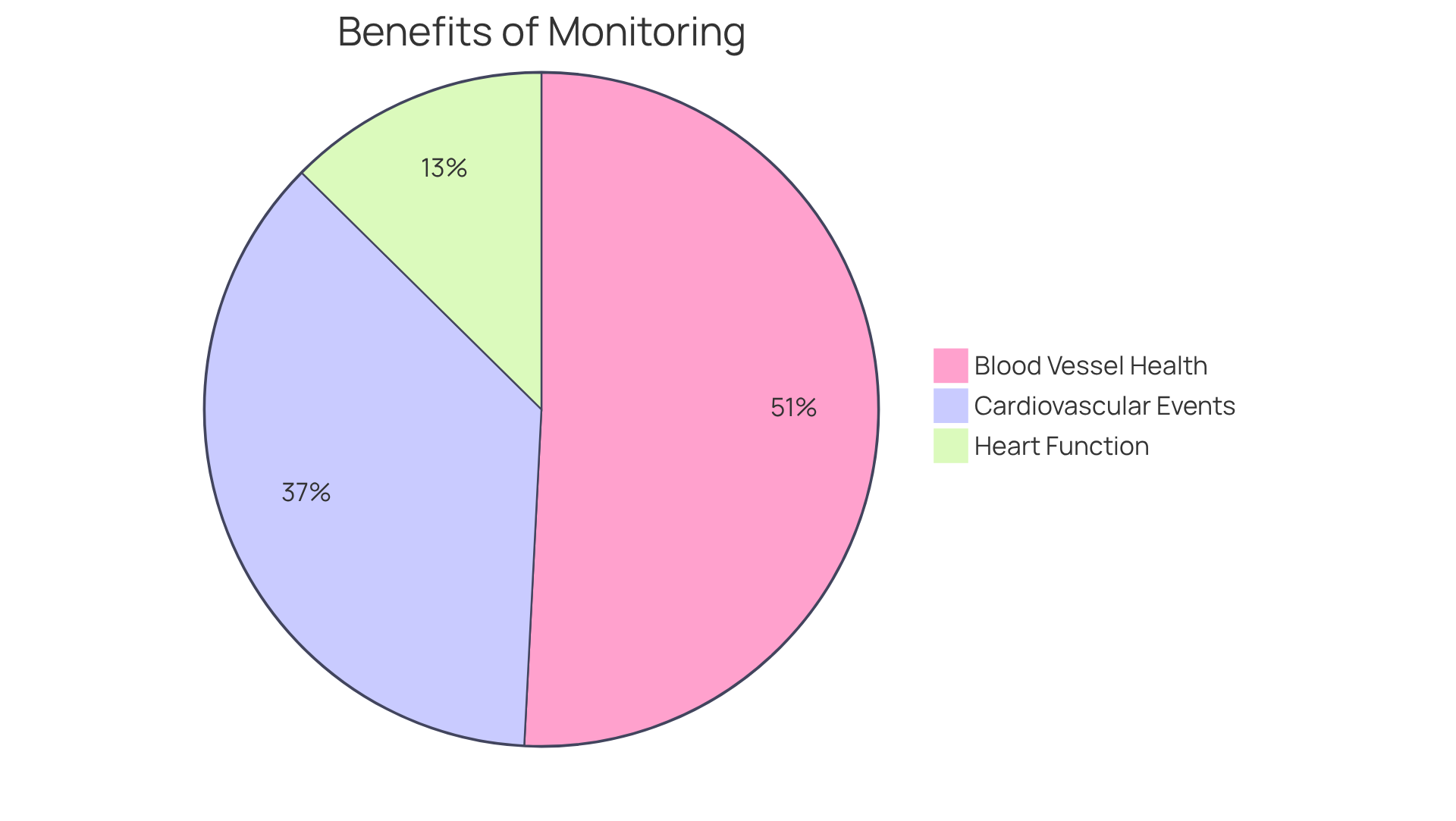 Each slice of the pie chart represents a key benefit of monitoring hormone levels. The size of each slice highlights how significant each benefit is in relation to the overall impact on health. Each slice of the pie chart represents a key benefit of monitoring hormone levels. The size of each slice highlights how significant each benefit is in relation to the overall impact on health.