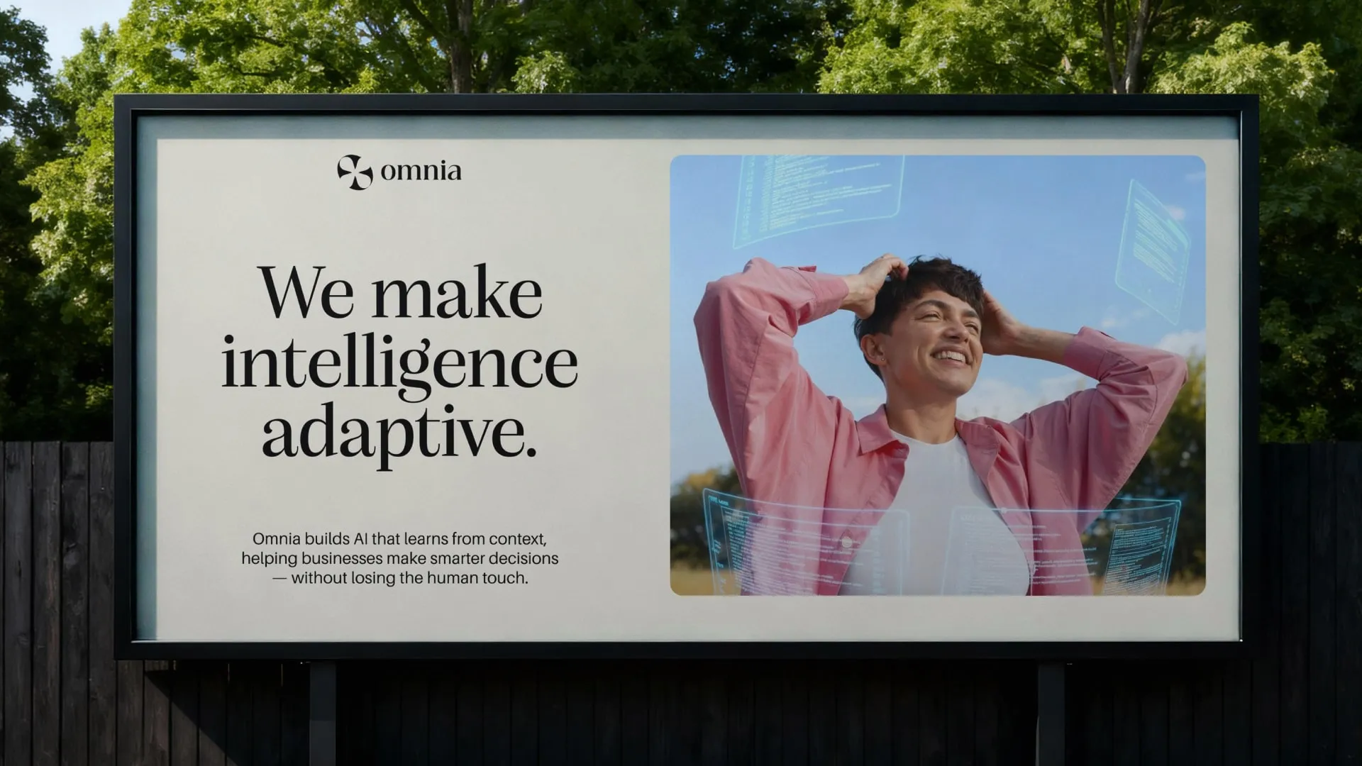 Billboard design for Omnia